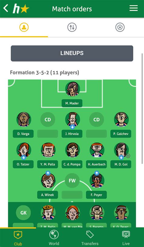 All new Hattrick mobile apps .